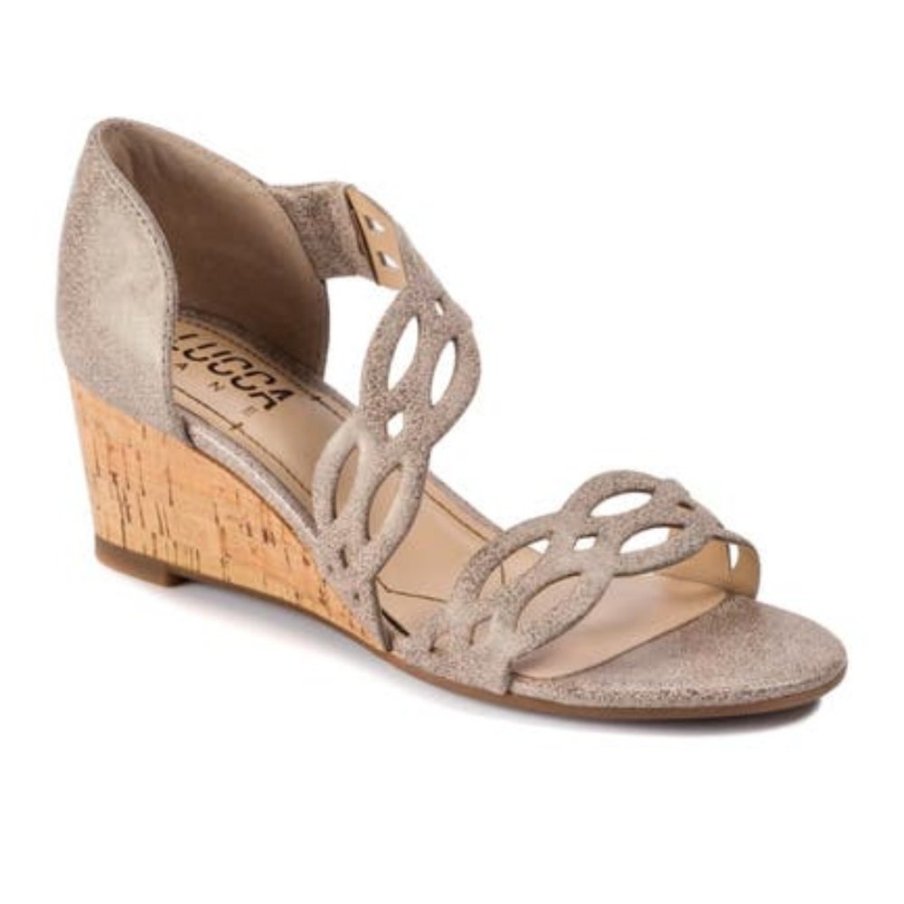 Lucca Lane Evan Wedge Sandal